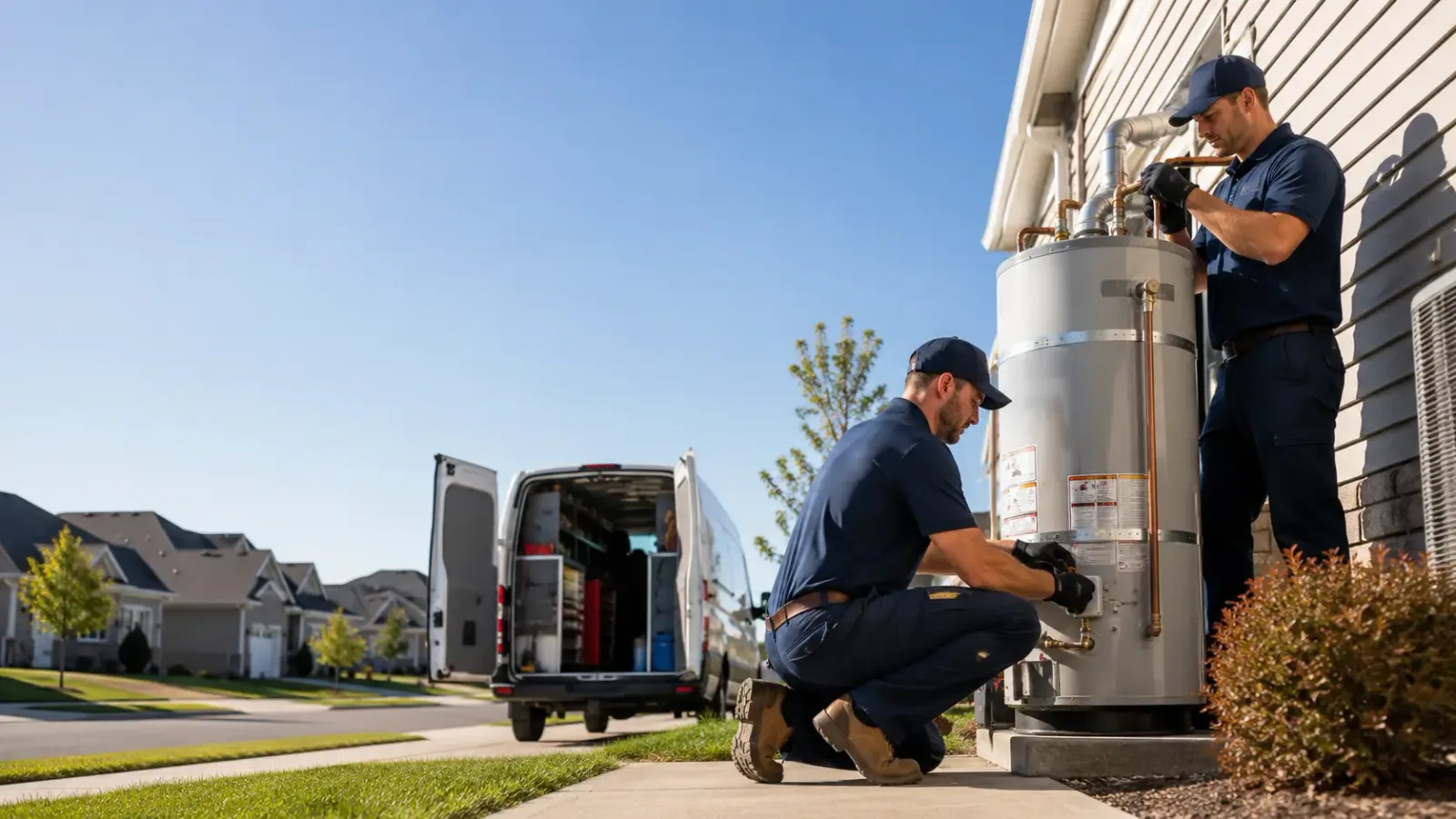 Water Heater Installation in Regan, ND